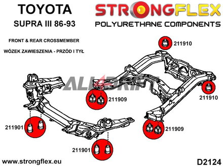 211910B: Rear subframe - rear bush