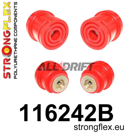 116242B: Rear subframe bush kit - Mercedes W210 4MATIC