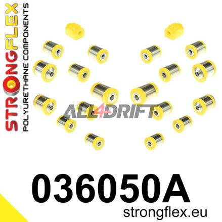 036050A: Rear suspension bush kit SPORT