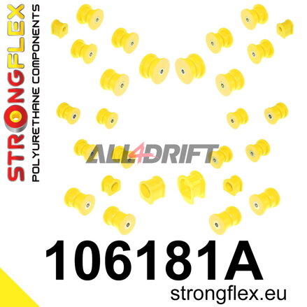 106181A: Full suspension bush kit SPORT
