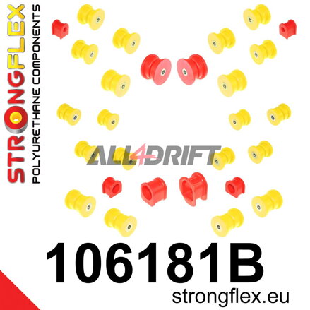 106181B: Full suspension bush kit