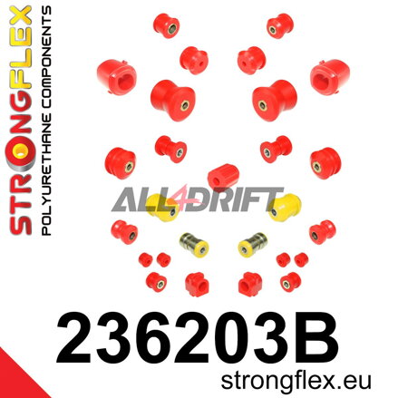 236203B: Full suspension bush kit