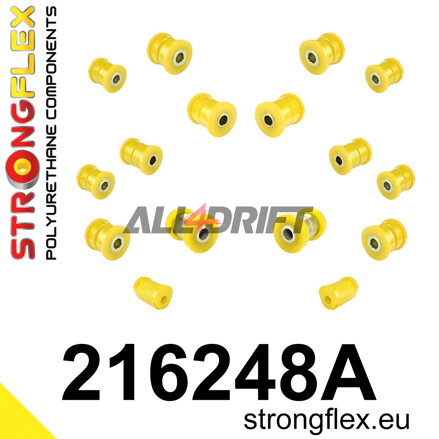 216248A: Rear suspension  bush kit SPORT