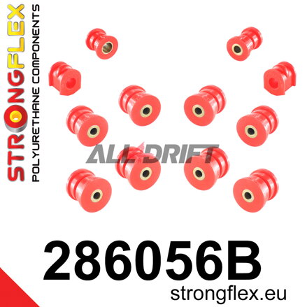 286056B: Rear suspension bush kit
