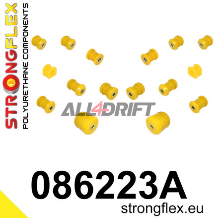 086223A: Rear suspension polyurethane bush kit SPORT