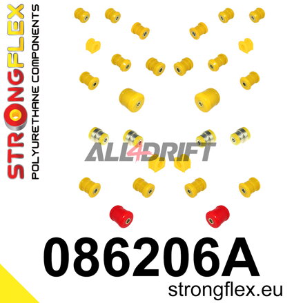 086206A: Full suspension bush kit SPORT