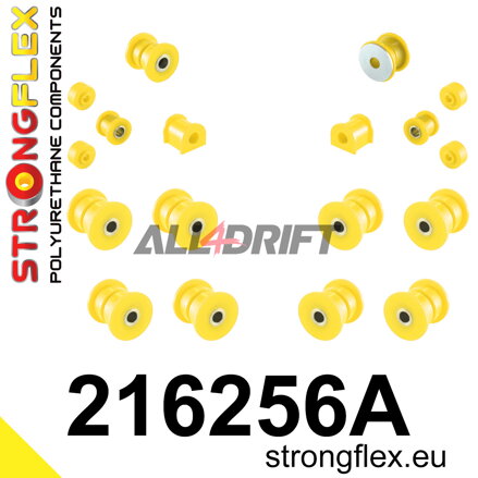216256A: Rear suspension bush kit SPORT