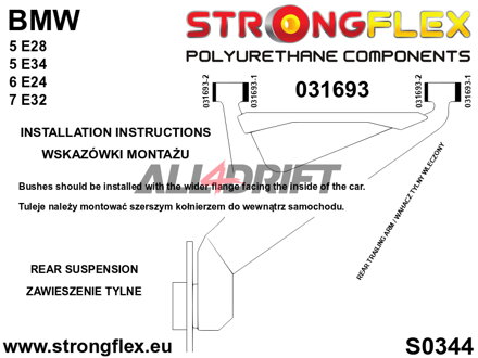 036173B: Full suspension bush kit