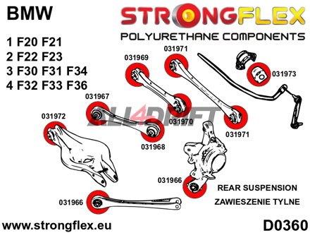 031973B: Rear anti roll bar bush
