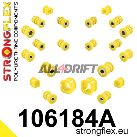 106184A: Full  Suspension bush kit SPORT