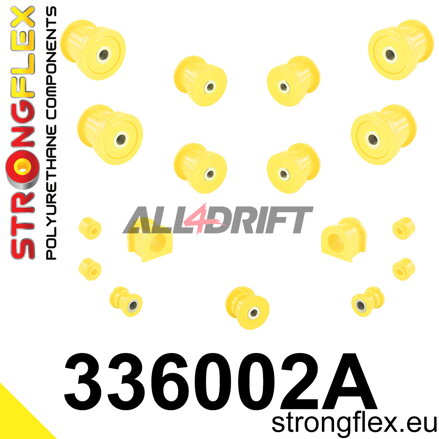 336002A: Front suspension bush kit SPORT