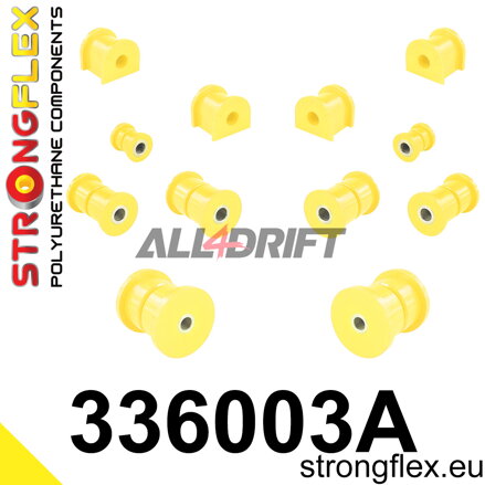 336003A: Rear suspension bush kit SPORT