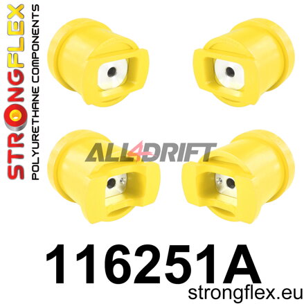 116251A: Front subframe bush kit SPORT