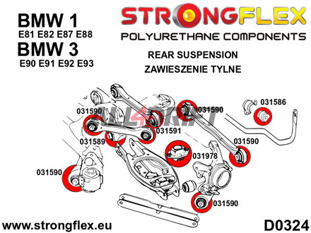 031978A: Rear shock absorber - lower mount SPORT