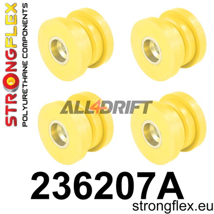 236207A: Rear subframe bush kit SPORT