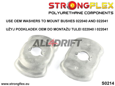 026261A: Rear subframe bush kit SPORT