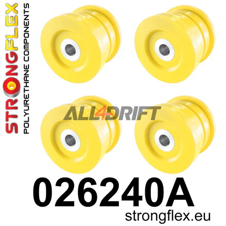 026240A: Rear subframe bush kit SPORT