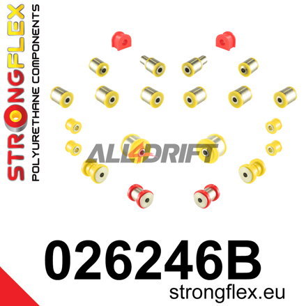 026246B: Rear suspension bush kit