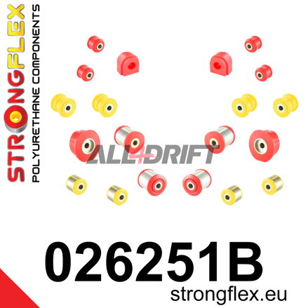 026251B: Rear suspension bush kit