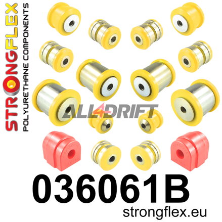 036061B: Rear suspension bush kit