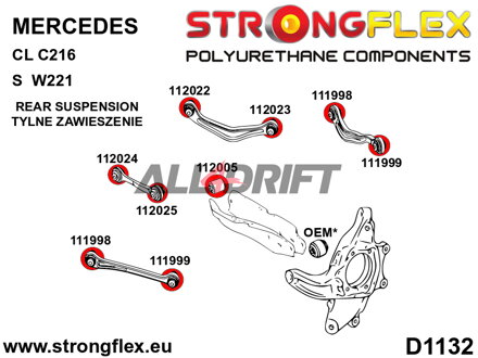 111998A: Rear lower arm – inner bush SPORT