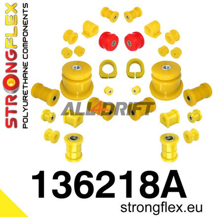 136218A: Full suspension bush kit SPORT
