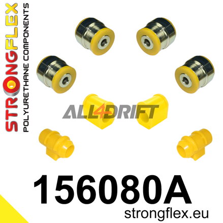 156080A: Front suspension bush kit SPORT