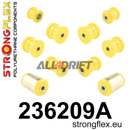 236209A: Rear suspension bush kit SPORT