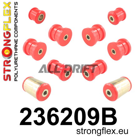 236209B: Rear suspension bush kit
