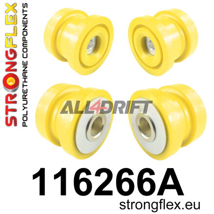 116266A: Rear subframe bush kit SPORT