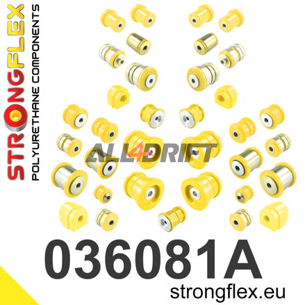 036081A: Full suspension polyurethane bush kit SPORT