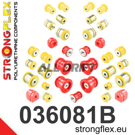 036081B: Full suspension polyurethane bush kit