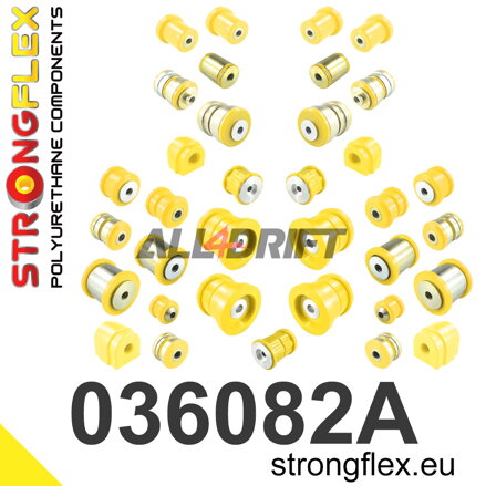 036082A: Full suspension polyurethane bush kit SPORT