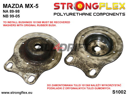 106137A: Full suspension polyurethane bush kit SPORT