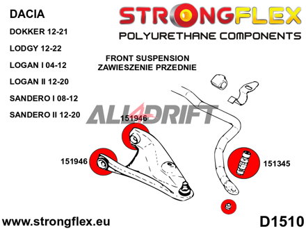 151345B: Front anti roll bar outer mount