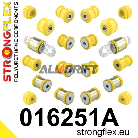 016251A: Full suspension bush kit SPORT