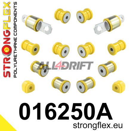 016250A: Rear suspension bush kit SPORT