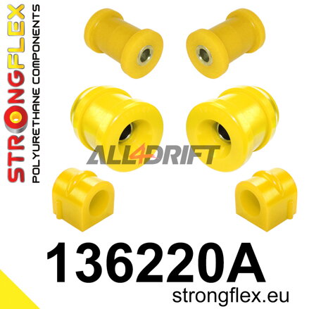 136220A: Front suspension bush kit SPORT
