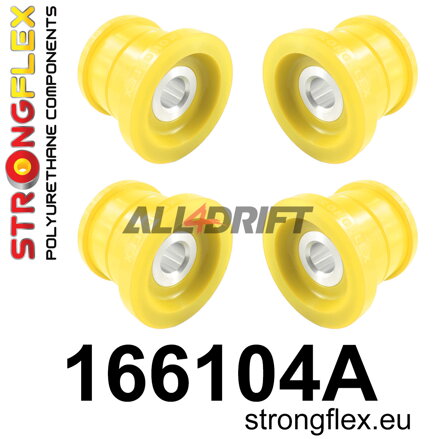 166104A: Rear subframe bush kit SPORT