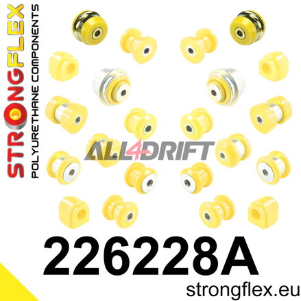 226228A: Full suspension bush kit SPORT