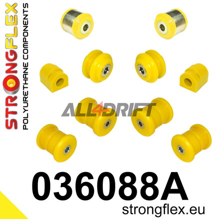 036088A: Rear suspension bush kit SPORT
