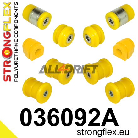 036092A: Rear suspension bush kit SPORT