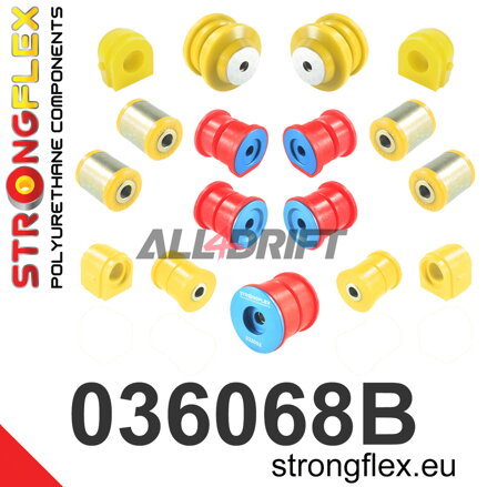 036068B: Full suspension polyurethane bush kit