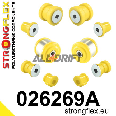 026269A: Rear suspension bush kit SPORT