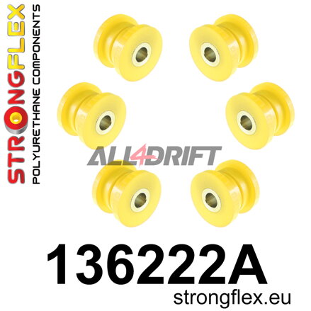 136222A: Front subframe bush kit SPORT