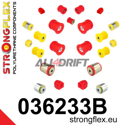 036233B: Full suspension bush kit E39 Sedan