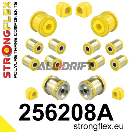 256208A: Full suspension bush kit SPORT