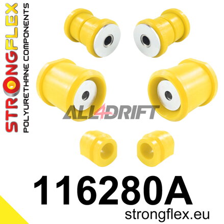 116280A: Front suspension bush kit SPORT