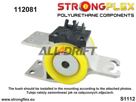 116280A: Front suspension bush kit SPORT