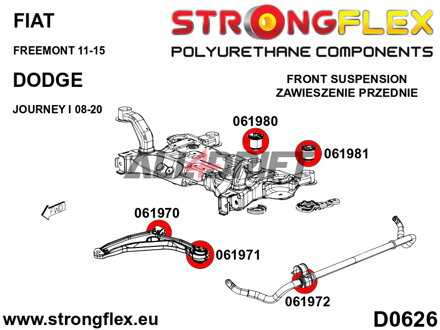 066075A: Full suspension bush kit SPORT